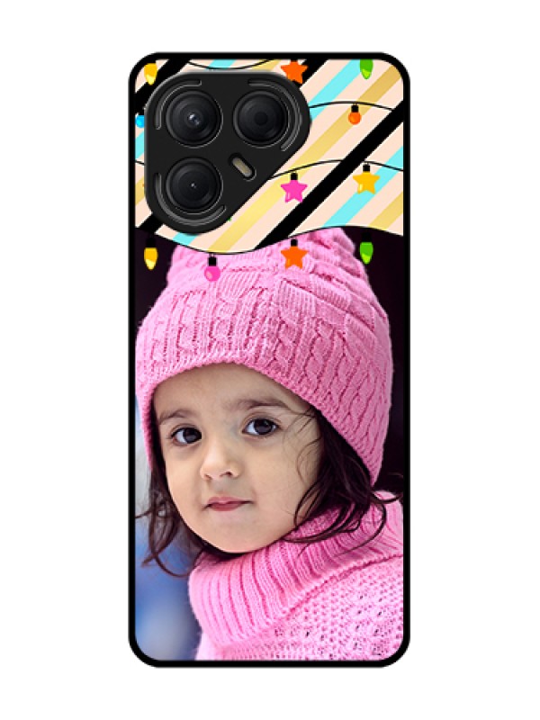 Custom Tecno Pova 7 5G Custom Metal Phone Case - Lights Hanging Design