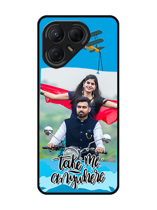 Custom Tecno Pova 7 5G Custom Metal Phone Case - Traveller Design