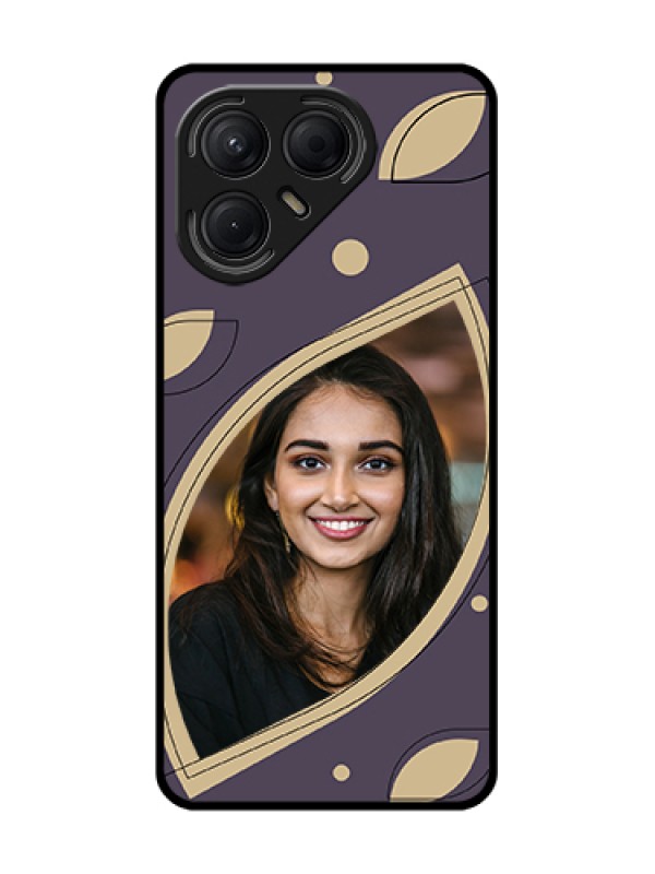 Custom Tecno Pova 7 5G Custom Metal Phone Case - Falling Leaf Design