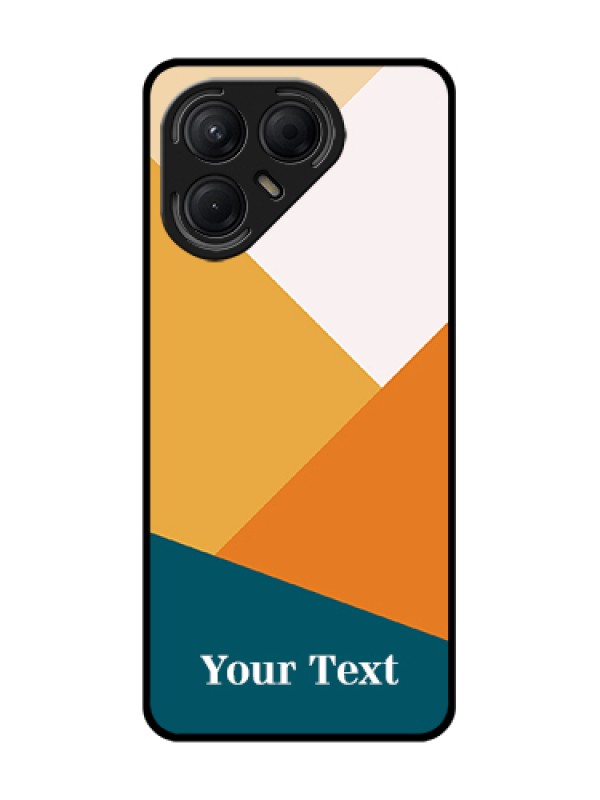 Custom Tecno Pova 7 5G Custom Metal Phone Case - Stacked Multi - Colour Design