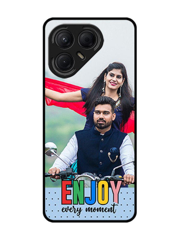 Custom Tecno Pova 7 5G Custom Metal Phone Case - Enjoy Every Moment Design