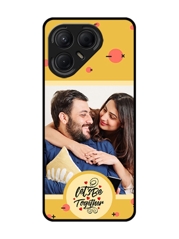 Custom Tecno Pova 7 5G Custom Metal Phone Case - Lets Be Together Design