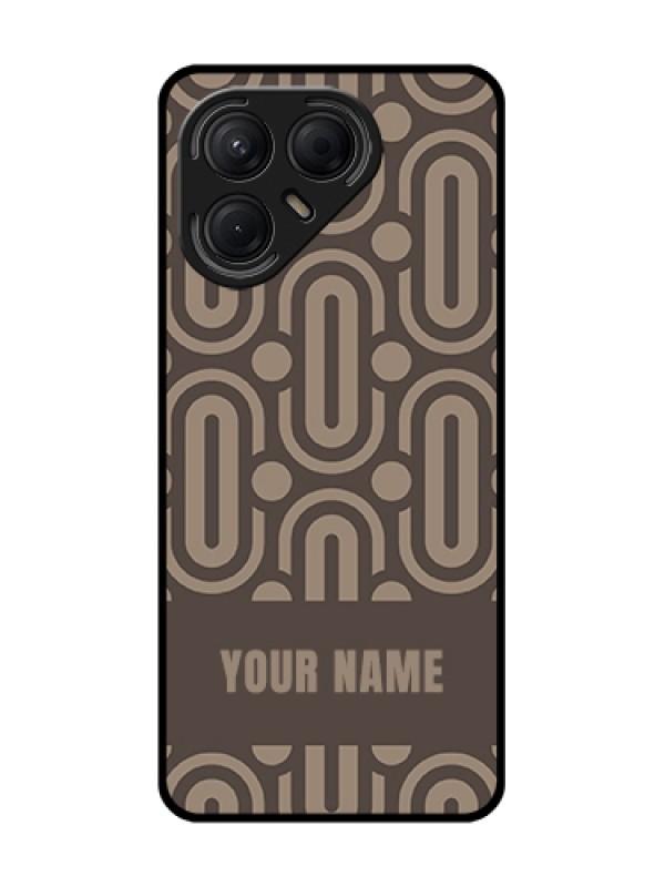 Custom Tecno Pova 7 5G Custom Metal Phone Case - Captivating Zero Pattern Design