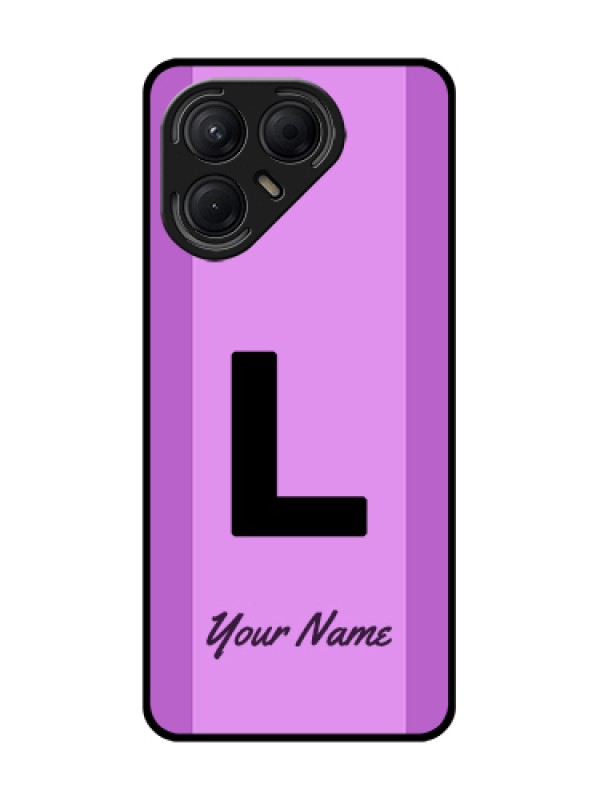 Custom Tecno Pova 7 5G Custom Metal Phone Case - Tricolor Custom Text Design