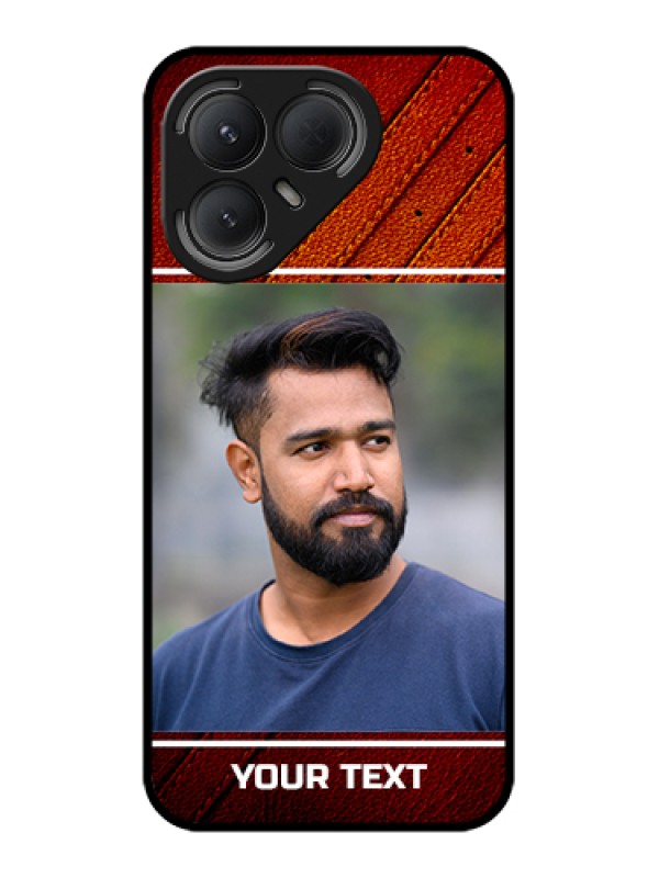 Custom Tecno Pova 7 Pro 5G Custom Metal Phone Case - Leather Phone Case Design