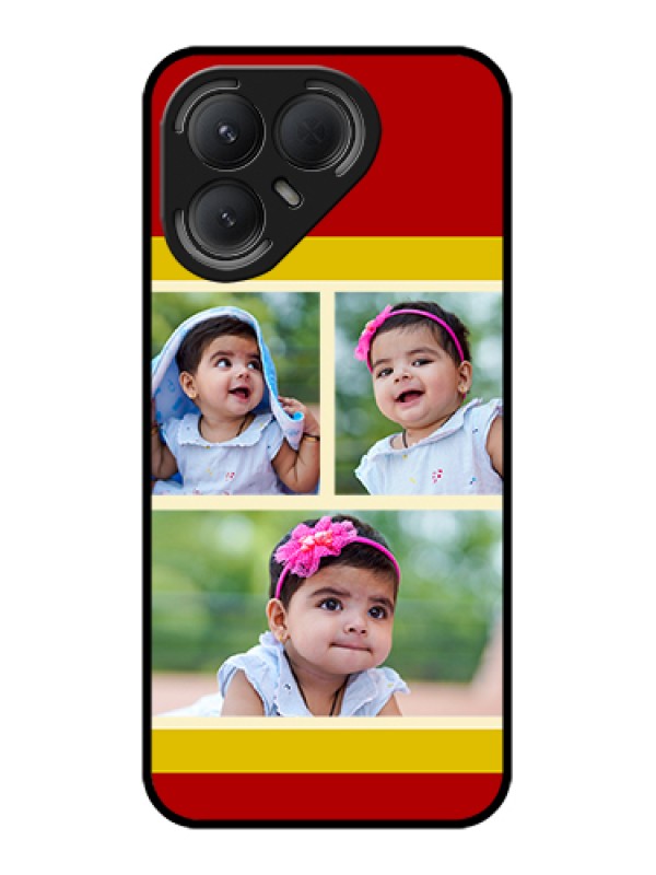 Custom Tecno Pova 7 Pro 5G Custom Metal Phone Case - Multiple Pic Upload Design