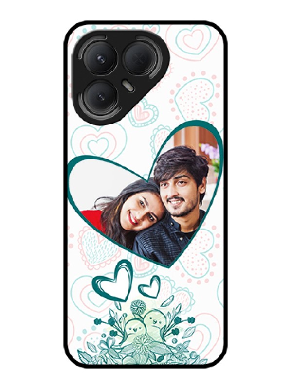 Custom Tecno Pova 7 Pro 5G Custom Metal Phone Case - Premium Couple Design