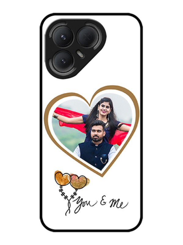 Custom Tecno Pova 7 Pro 5G Custom Metal Phone Case - You & Me Design