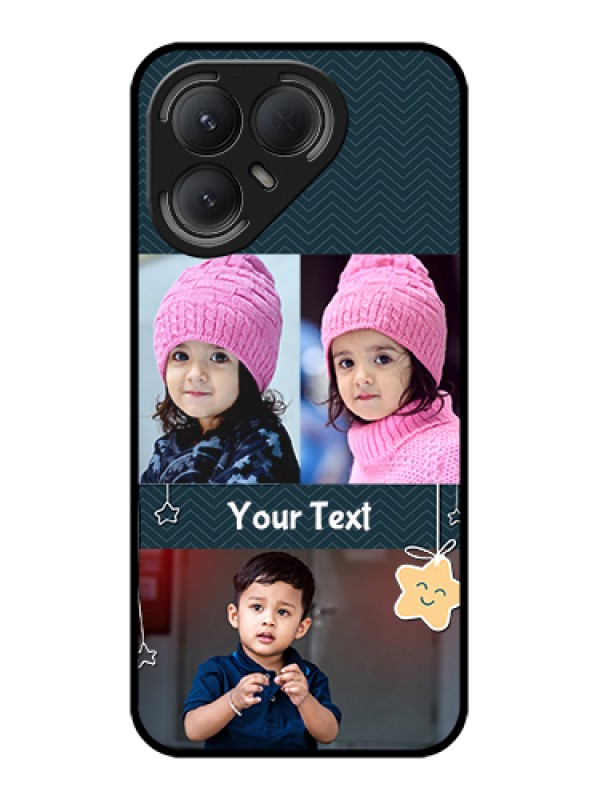 Custom Tecno Pova 7 Pro 5G Custom Metal Phone Case - Hanging Stars Design