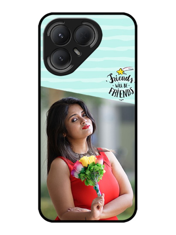 Custom Tecno Pova 7 Pro 5G Custom Metal Phone Case - Friends Picture Icon Design