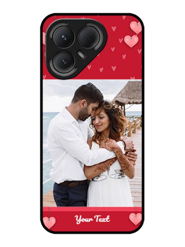Custom Tecno Pova 7 Pro 5G Custom Metal Phone Case - Valentines Day Design