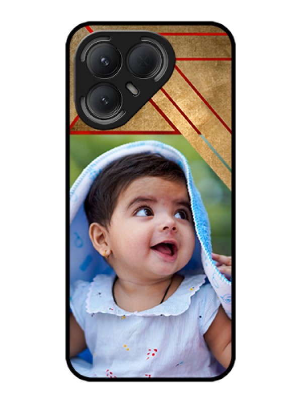 Custom Tecno Pova 7 Pro 5G Custom Metal Phone Case - Gradient Abstract Texture Design