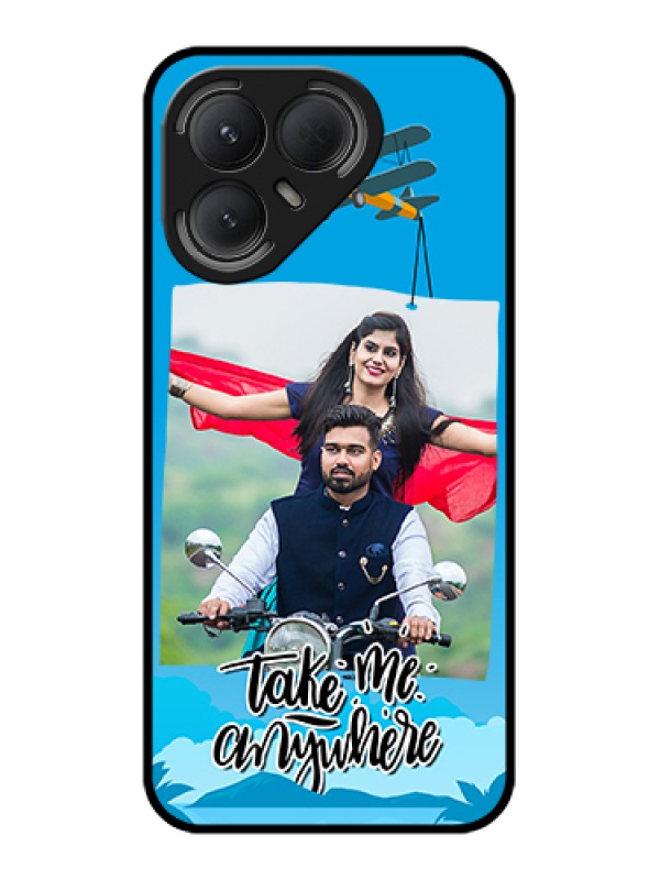 Custom Tecno Pova 7 Pro 5G Custom Metal Phone Case - Traveller Design