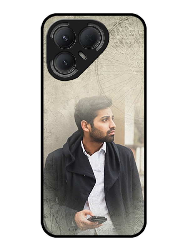 Custom Tecno Pova 7 Pro 5G Custom Metal Phone Case - With Vintage Design