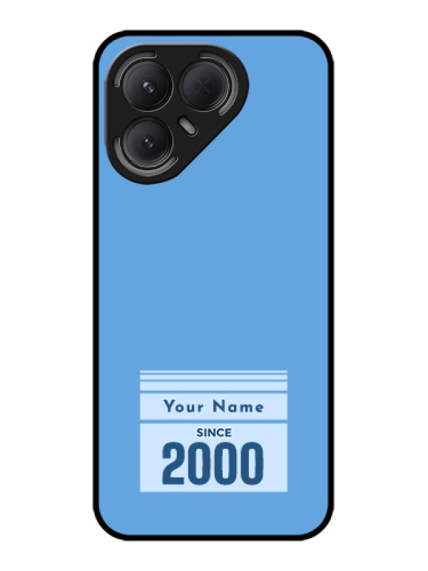 Custom Tecno Pova 7 Pro 5G Custom Metal Phone Case - Custom Year Of Birth Design