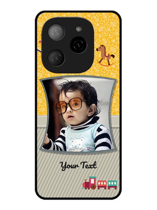 Custom Tecno Spark 20 Pro 5G Custom Metal Phone CaseBaby Picture Upload Design