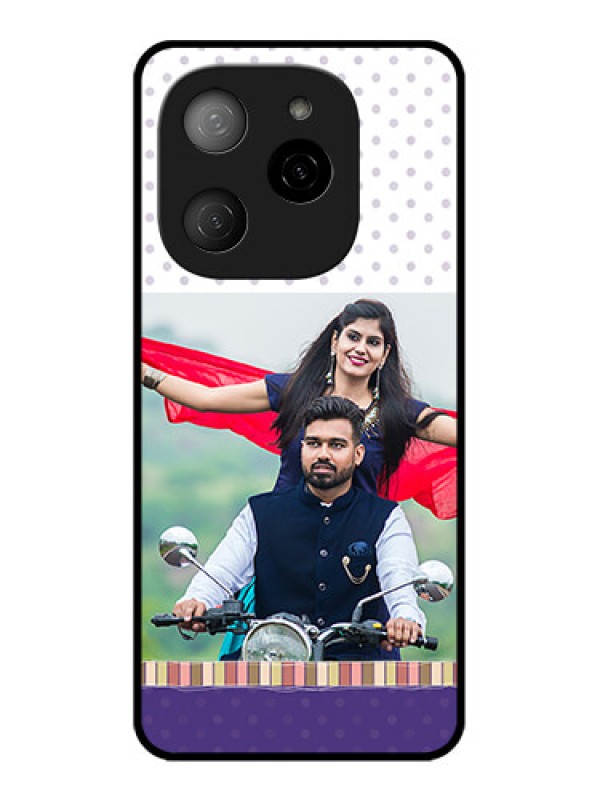 Custom Tecno Spark 20 Pro 5G Custom Metal Phone CaseCute Family Design