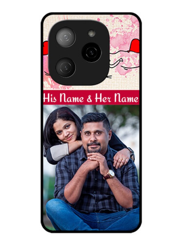 Custom Tecno Spark 20 Pro 5G Custom Metal Phone CaseYou And Me Case Design