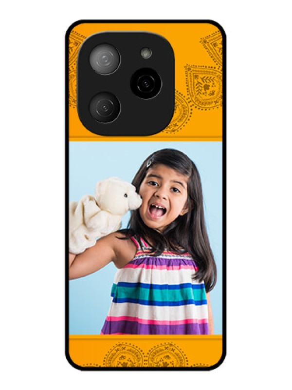 Custom Tecno Spark 20 Pro 5G Custom Metal Phone CasePhoto Wedding Design