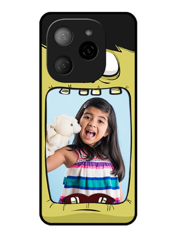 Custom Tecno Spark 20 Pro 5G Custom Metal Phone CaseCartoon Monster Back Case Design