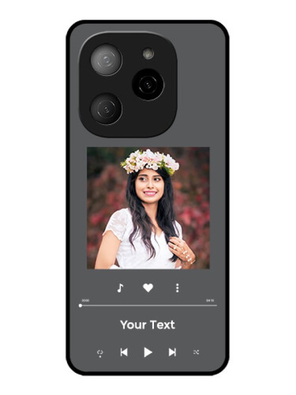 Custom Tecno Spark 20 Pro 5G Custom Metal Phone CasePlay The Music Design