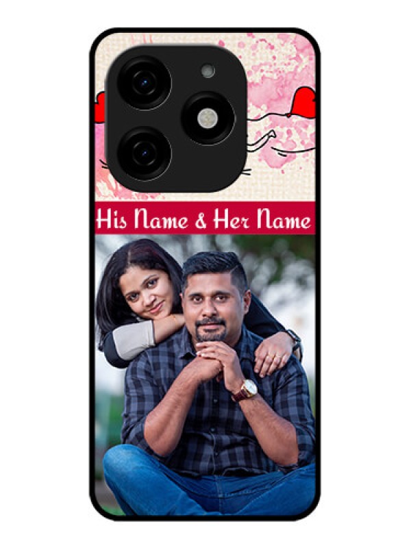 Custom Tecno Spark 20 Custom Metal Phone CaseYou And Me Case Design