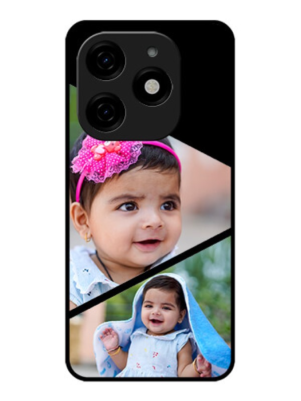 Custom Tecno Spark 20 Custom Metal Phone CaseSemi Cut Design