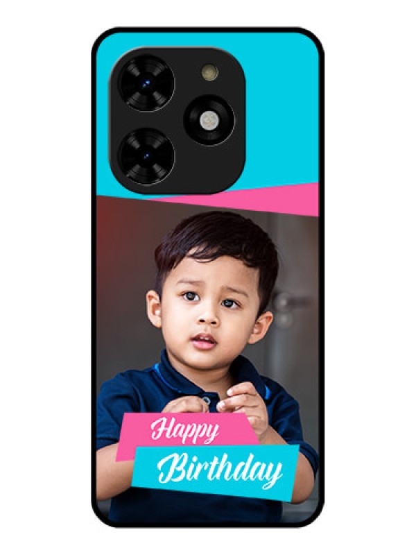 Custom Tecno Spark 20C Custom Metal Phone CaseImage Holder With 2 Color Design