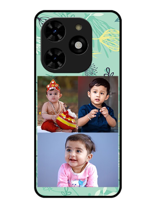 Custom Tecno Spark 20C Custom Metal Phone CaseForever Family Design