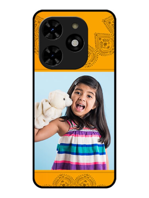 Custom Tecno Spark 20C Custom Metal Phone CasePhoto Wedding Design