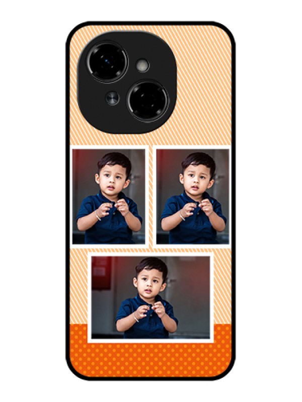 Custom Tecno Spark Go 1 Custom Metal Phone Case - Bulk Photos Upload Design