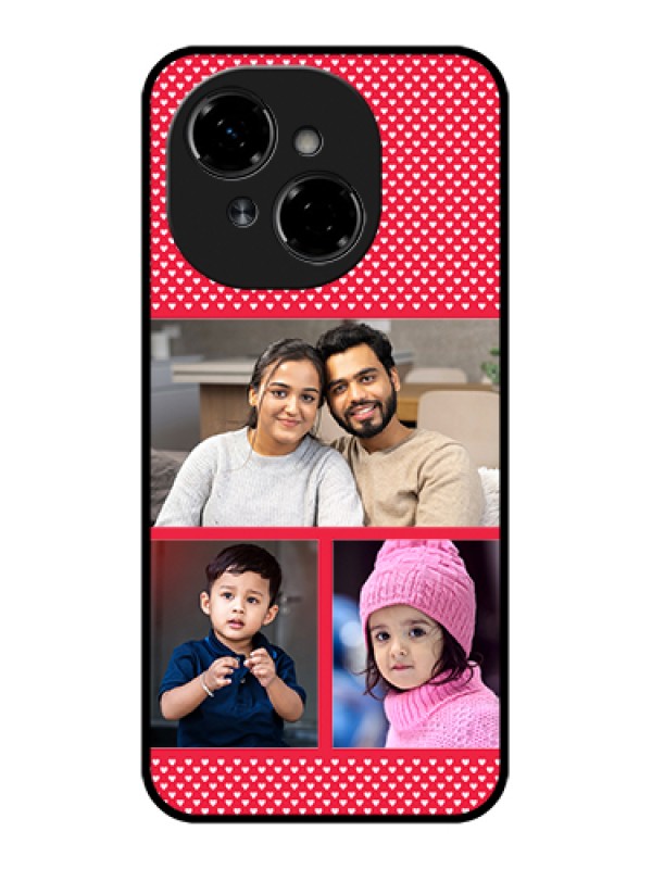 Custom Tecno Spark Go 1 Custom Metal Phone Case - Bulk Photo Upload Design