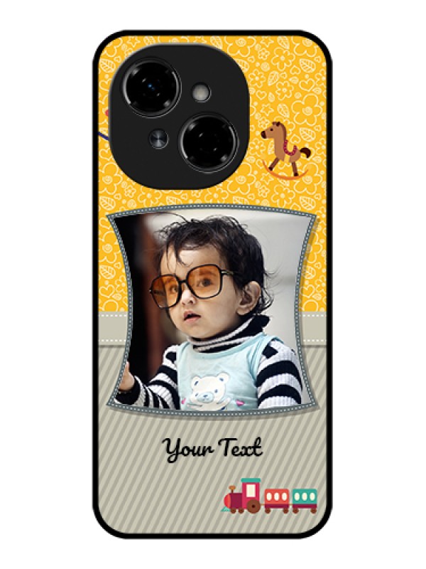 Custom Tecno Spark Go 1 Custom Metal Phone Case - Baby Picture Upload Design