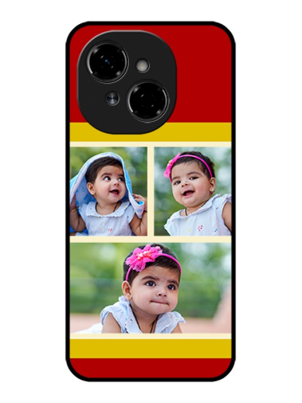 Custom Tecno Spark Go 1 Custom Metal Phone Case - Multiple Pic Upload Design