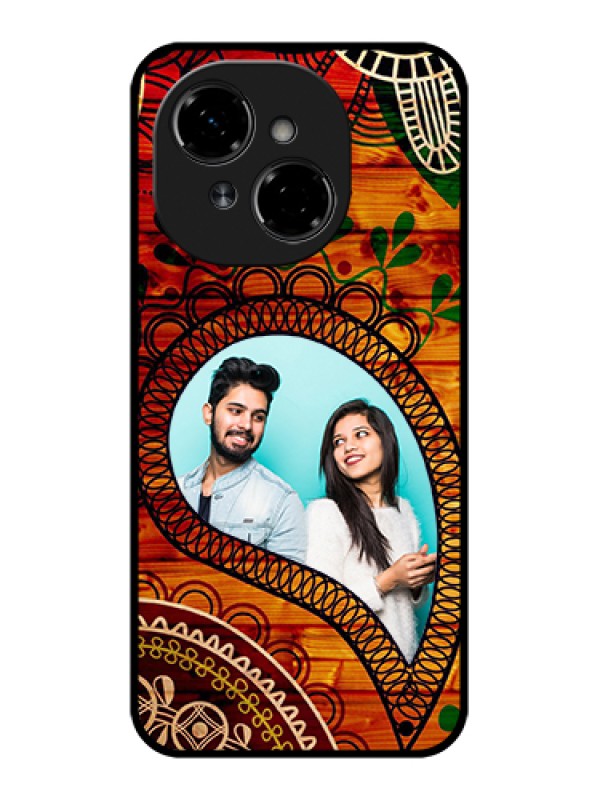 Custom Tecno Spark Go 1 Custom Metal Phone Case - Abstract Colorful Design