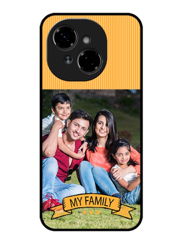 Custom Tecno Spark Go 1 Custom Metal Phone Case - My Family Design