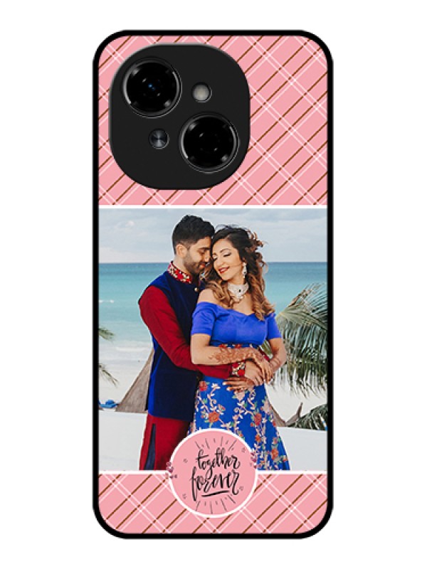 Custom Tecno Spark Go 1 Custom Metal Phone Case - Together Forever Design