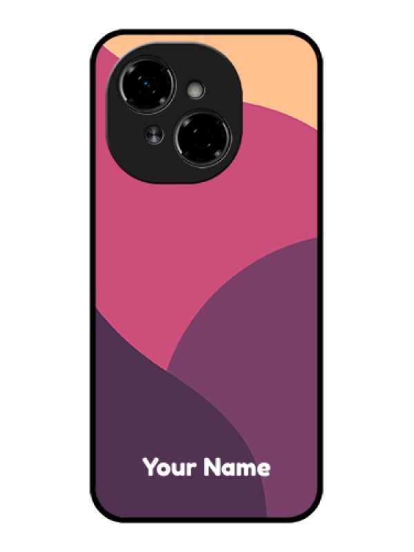 Custom Tecno Spark Go 1 Custom Metal Phone Case - Mixed Multi - Colour Abstract Art Design