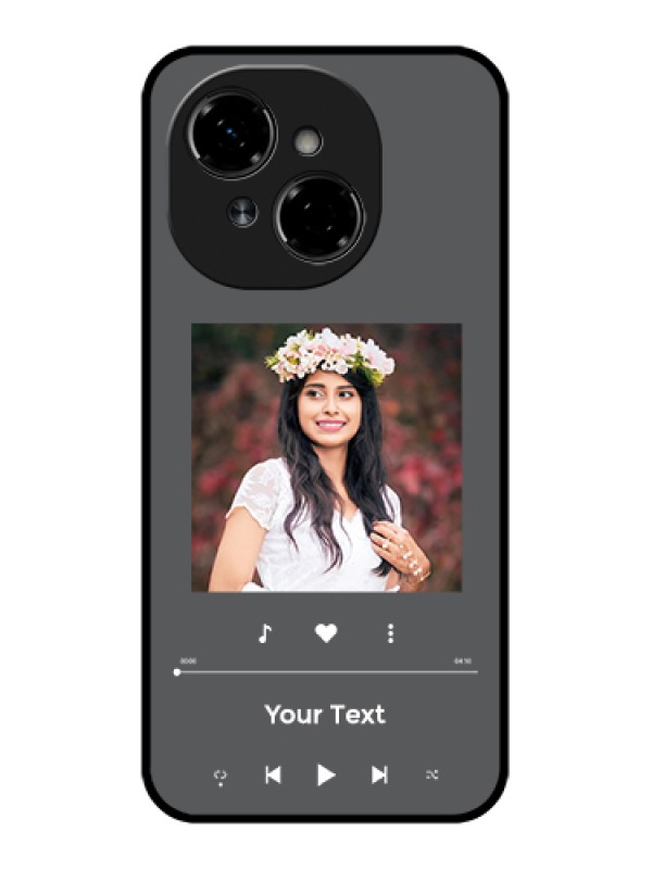 Custom Tecno Spark Go 1 Custom Metal Phone Case - Play The Music Design