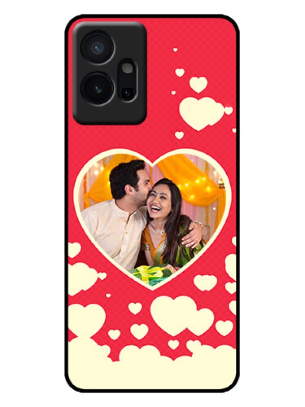Custom Vivo T1 5G Custom Metal Phone Case - Love Symbols Phone Cover Design