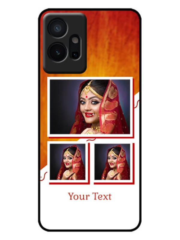 Custom Vivo T1 5G Custom Metal Phone Case - Wedding Memories Design