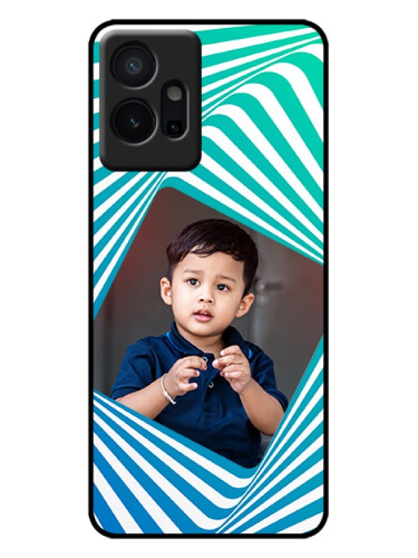 Custom Vivo T1 5G Custom Metal Phone Case - Abstract Spiral Design