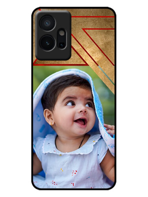 Custom Vivo T1 5G Custom Metal Phone Case - Gradient Abstract Texture Design