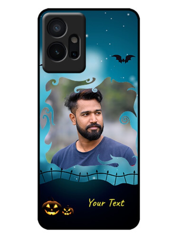 Custom Vivo T1 5G Custom Metal Phone Case - Halloween Frame Design