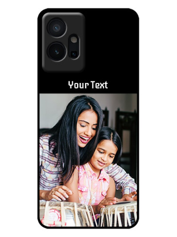 Custom Vivo T1 5G Custom Metal Phone Case - Photo With Name Design