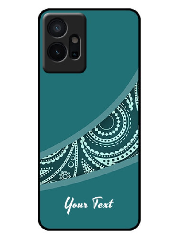 Custom Vivo T1 5G Custom Metal Phone Case - Semi Visible Floral Design