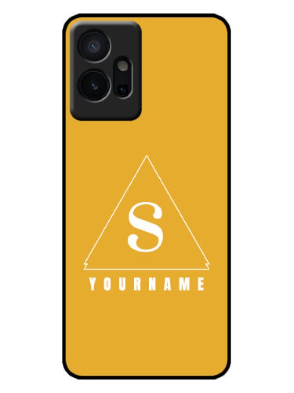 Custom Vivo T1 5G Custom Metal Phone Case - Simple Triangle Design