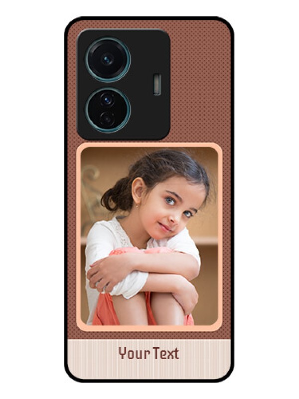 Custom Vivo T1 Pro 5G Custom Metal Phone Case - Simple Pic Upload Design