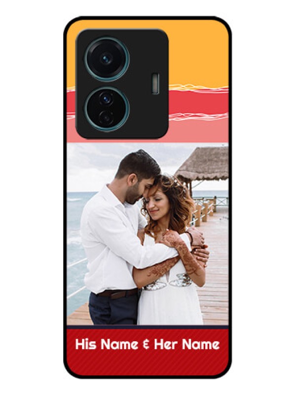 Custom Vivo T1 Pro 5G Custom Metal Phone Case - Colorful Case Design