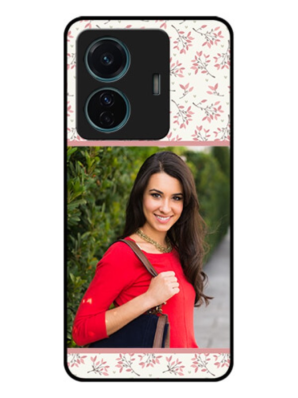 Custom Vivo T1 Pro 5G Custom Metal Phone Case - Stunning Floral Design